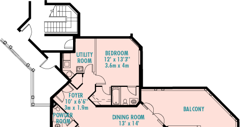 Unit C Floorplan